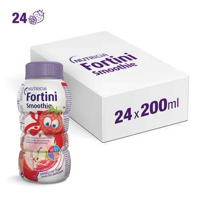 FORTINI SMOOTHIE MF Frutti Rossi 4x200ml