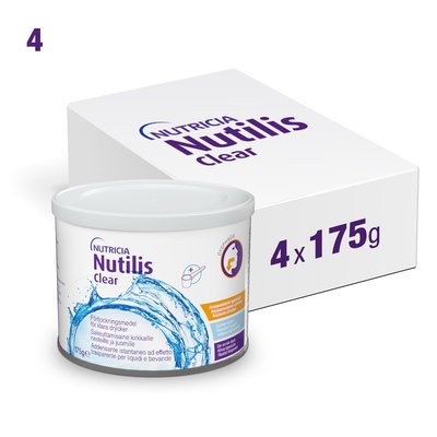 NUTILIS CLEAR, Addensante in Polvere 4x175g